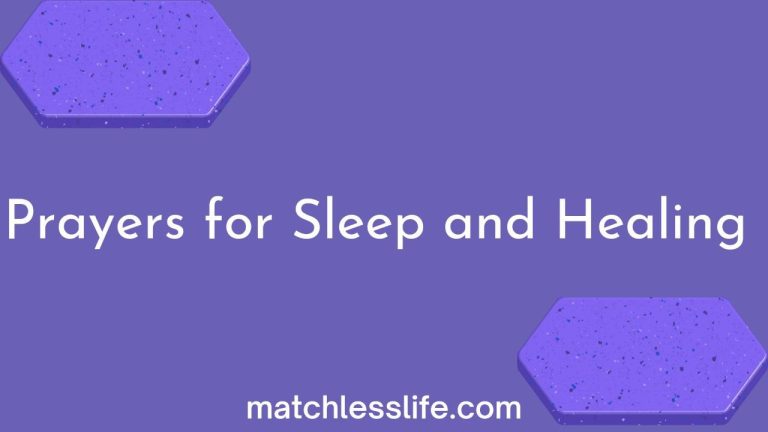 100 Sweet Prayer For Sleep And Healing with Scriptures