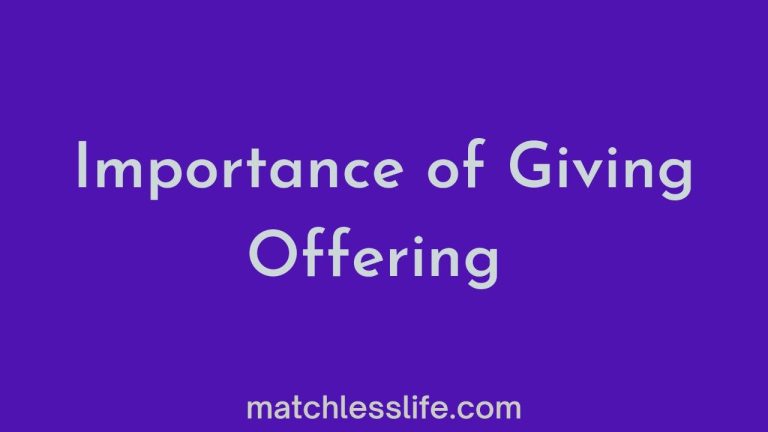 Spiritual and Physical Importance Of Giving Offering In Church to Attract Blessings