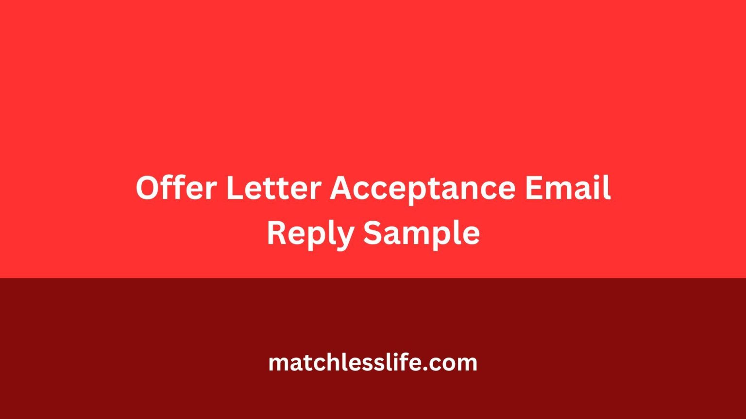 42 Offer Letter Acceptance Email Reply Sample For Accepting Job Offers